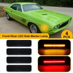 4pcs Front & Rear Side Marker Light Assy Set / For Listed Dodge Plymouth. Fixed Price $59.39.