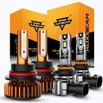 Auxbeam 9007 Led Headlights 9145 Fog Light White Amber For 1999-2003 Ford F-150. Fixed Price $55.99.