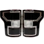 Tail Lights Pair For Ford F-150 2018-2020 Smoked Black Halogen W Bulbs. Fixed Price $149.99.