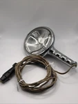 Vintage General Electric Ge Chrome 12v Handheld Spotlight 1950-60s Tested/works. Fixed Price $12.00.