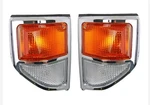 Front Turn Signal Indicator Lights Chrome Pair For Toyota Land Cruiser Fj70 Fj75. Fixed Price $112.87.
