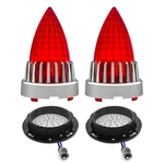 Fatecim 3 1/4" 1156 Led Rear Turn Signal Red Light Blinkers Indicators With S.... Fixed Price $69.62.