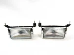 Under Bumper Fog Light Set L & R Fits 73-89 Mercedes R107 C107 W116 New Genuine. Fixed Price $1286.06.