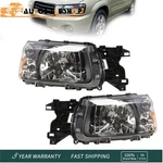 Left+right Headlights Headlamps Aftermarket Black For 2003-2004 Subaru Forester. Fixed Price $100.19.