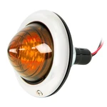 Speedway Motors Baby Bullet Tail Light, Amber, Park/turn. Fixed Price $69.99.