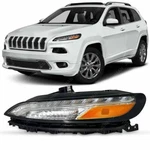 For 14-18 Jeep Cherokee Driver Side Led Bumper Parking Light Turn Signal Lamp. Fixed Price $70.98.