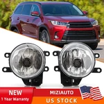 Front Bumper Fog Lights For 2014-2019 Toyota Highlander Driving Lamps Left+right. Fixed Price $22.69.