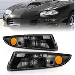 Anzo 511045 Black Euro Style Parking/signal Light Fit For 93-02 Chevrolet Camaro. Fixed Price $43.49.