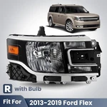 Halogen Headlight W/bulb For 2013-2019 Ford Flex Right Passenger Black Housing. Fixed Price $104.99.