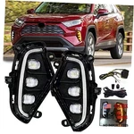 Daytime Running Light For Toyota Rav4 2019 2020 2021 2022 Fog Lights Kit. Fixed Price $103.49.