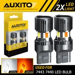 7443 Led Turn Signal Lights Parking/drl Switchback Amber White Anti Hyper Flash. Fixed Price $24.99.