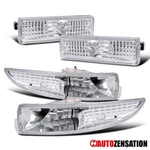 Fit 1993-2002 Chevy Camaro Front Bumper Lights+rear Side Marker Signal Lamps. Fixed Price $29.99.