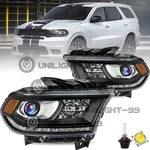 Black Amber Lamps Pairs Fit 2016-2020 Dodge Durango Headlights W/led Drl Halogen. Fixed Price $226.99.