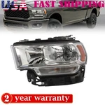 For 2019-2024 Ram 2500 3500 Headlight Headlamp Left Driver Side Halogen Chrome. Fixed Price $124.36.