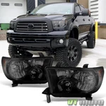 For 2007-2013 Toyota Tundra 08-17 Sequoia Blk Smoke Headlights Lamps Left+right. Fixed Price $98.99.