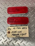 #74 Oem 89-93 Nissan 240sx S13 Hatch - Rear Side Marker Lights Pair Left+right. Fixed Price $39.95.