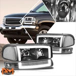 For 99-07 Gmc Sierra 3d Led Drl Switchback Turn Signal Headlights Black/clear. Fixed Price $89.63.