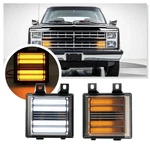 For Chevrolet Gmc Pickup Truck Smoked Led Marker Signal Blinker Corner Lights. Fixed Price $102.99.