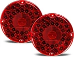 Partsam 2pcs 7" Round Transit Tail Lights Red 36 Led, 7 Inch Bus Led. Fixed Price $62.79.