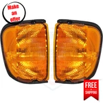 Corner Light Set Of 2 Left & Right Side For 2004-2007 Ford E-150/e-250 Base. Fixed Price $43.99.