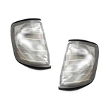 Indicator Side Set Left Right White For Mercedes W124 S124 C124 A124 E-. Fixed Price $44.06.
