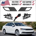 For 2015-2018 Volkswagen Jetta Bumper Fog Lights Driving Lamps Pair+bulbs. Fixed Price $59.49.