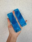 Vw Golf Mk1/2 Gti Euro Bumper Turn Signal Glass Set Hella Magic Colours Blue Rep. Fixed Price $45.00.