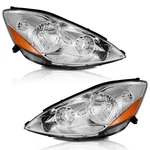 Weelmoto Pair Headlights Assembly For 2006-2010 Toyota Sienna Halogen Headlamps. Fixed Price $107.88.