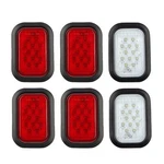 6pcs 5"x3" Rectangle Led Stop/turn/tail/brake & Backup Reverse Truck Trailer .... Fixed Price $72.97.