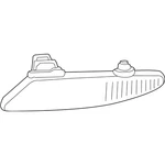 New Genuine Mercedes-benz Signal Lamp 2308201521 Oem. Fixed Price $54.64.