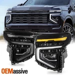 For 25-26 Chevy Suburban/tahoe Led Projector Black Headlights Pair W/ Drl Signal. Fixed Price $768.99.
