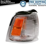 Right Corner Light Chrome Passenger Side Fits 1989-1991 Toyota Pickup To2521124. Fixed Price $25.90.