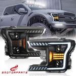For 2018-2020 Ford F150 F-150 Led Bar Projector Smoke Headlights Lh & Rh. Fixed Price $349.89.