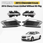 For 2015 2016 Chevy Cruze Led Drl Driving Light Fog Cover Bezel Left Right. Fixed Price $169.00.