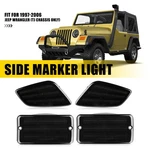 For 97-06 Jeep Wrangler Tj Smoke Lens Bumper Signal Fender Side Marker Lights. Fixed Price $26.99.