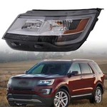 Halogen Headlight Left For 2016-2018 Ford Explorer Limited/xlt Chrome W/led Drl. Fixed Price $113.99.