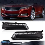 Fit For 2014-2020 Chevy Impala Lh+rh Led Drl Fog Light +wiring+switch Kit. Fixed Price $49.07.