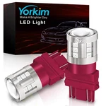 Yorkim Led Brake Light Bulb 3157 Red, 3156 Tail 3157/3156, Red. Fixed Price $19.02.