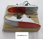 Genuine Nissan S13 180sx Jdm Chuki Turn Signal Lamp Set Amber/clear. Fixed Price $174.75.