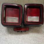 2020 Jeep Wrangler Sahara Rear Tail Lights Set. Fixed Price $150.00.