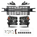 Halogen Upgrade To Led Headlight For 2019-2021 Chevy Silverado 1500 Grille Kit. Fixed Price $1599.99.
