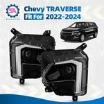 For 2022-2024 Chevy Traverse Full Led Headlight W/bulb Projector Pair Left+right. Fixed Price $145.99.
