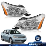 For 2008-2011 Ford Focus S Se Ses Sel Chrome Headlights Assembly Left+right Pair. Fixed Price $90.89.