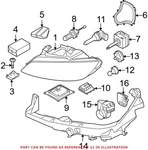 Genuine Oem Turn Signal / Parking Light Bulb For Bmw 63217161306. Fixed Price $32.38.
