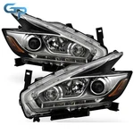 Halogen Headlight For Nissan Murano 2015-2018 Led Drl Projector Left+right Side. Fixed Price $229.33.