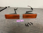 1982-1991 Jaguar Xjs Oem Left & Right Bumper Mounted Turn Signal Assemblies. Fixed Price $80.00.