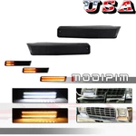 Smoked White Amber Led Drl Turn Signal Lights For 73-79 Ford F-150 Truck, Bronco. Fixed Price $64.99.