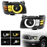 Full Led Projector Drl Turn Signal Headlights For 2001-2004 Toyota Tacoma Lh+rh. Fixed Price $279.99.