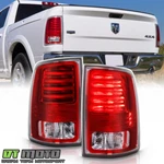 Replacement 2013-2018 Dodge Ram 1500 2500 3500 Chrome/red Led Tail Lights Lh+rh. Fixed Price $78.99.