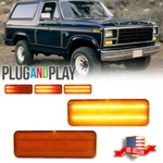 Sequential Amber Led Parking Signal Lights For 80-86 Ford Bronco F150 F250 F350. Fixed Price $49.99.